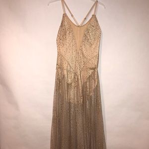 Taupe/Nude Dance Costume